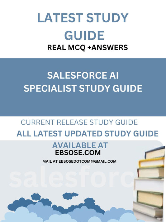 Salesforce Certified AI Specialist Study Guide  - Summer 24